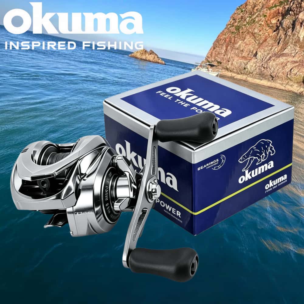 Abu Garcia Reel Max - Nouvelle Moulinette de Pêche Okuma 7.2:1,