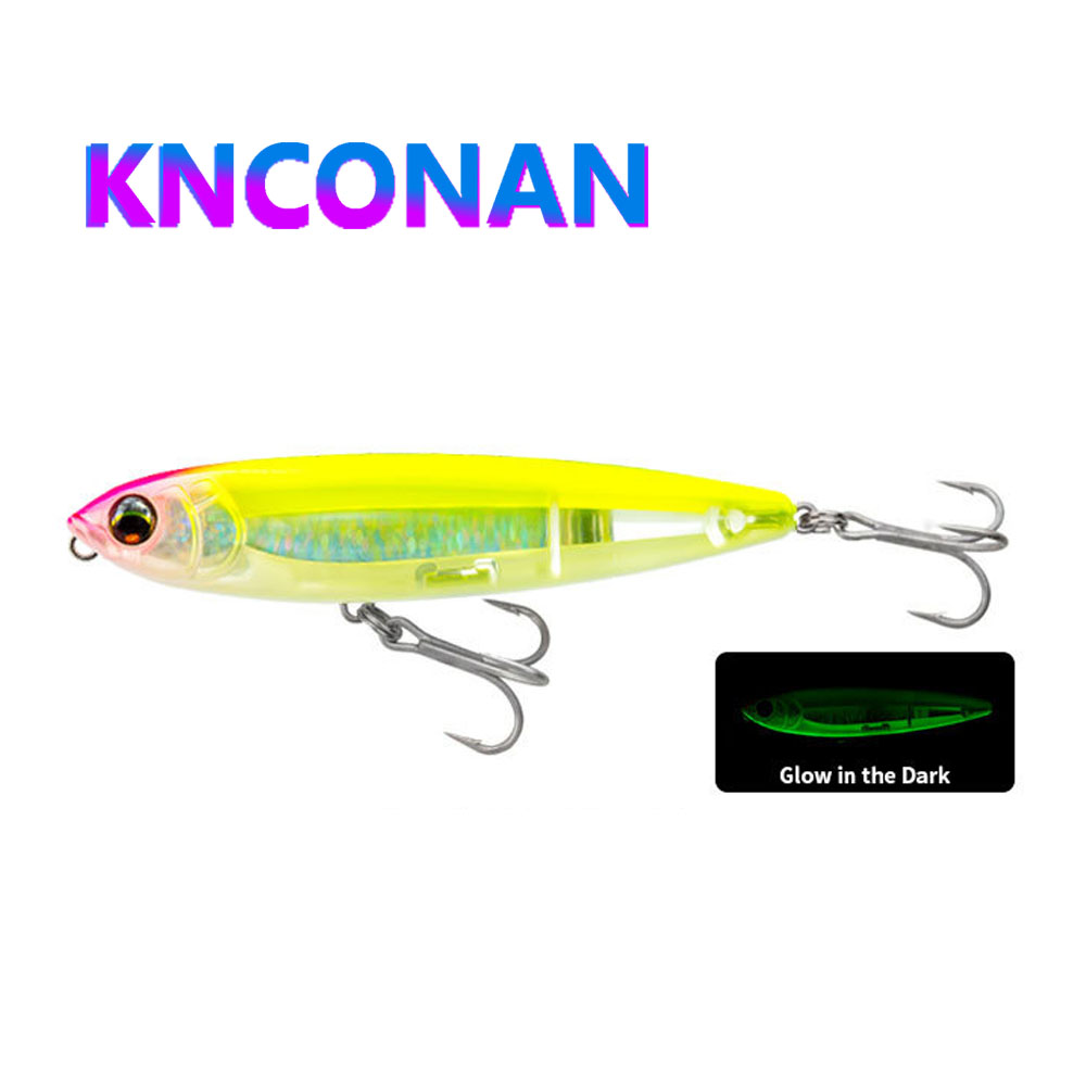 Fishing Lure Swimbait - KNCONAN 100mm 17g Surface crayon leurres