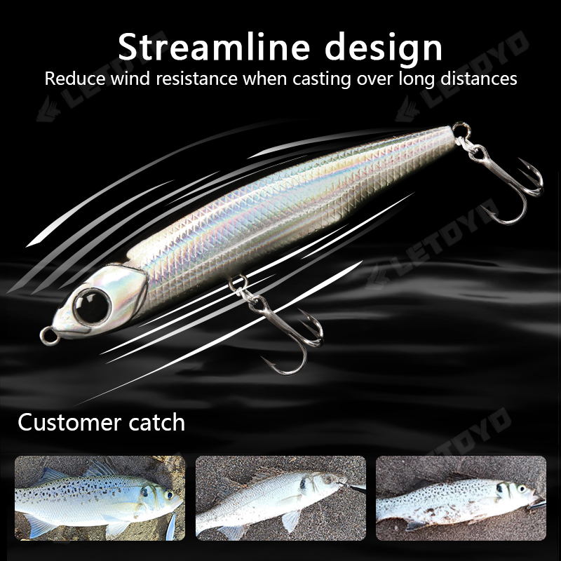 LETOYO crayon coulant 17g 12g- - Fishing Lure Swimbait avis et prix